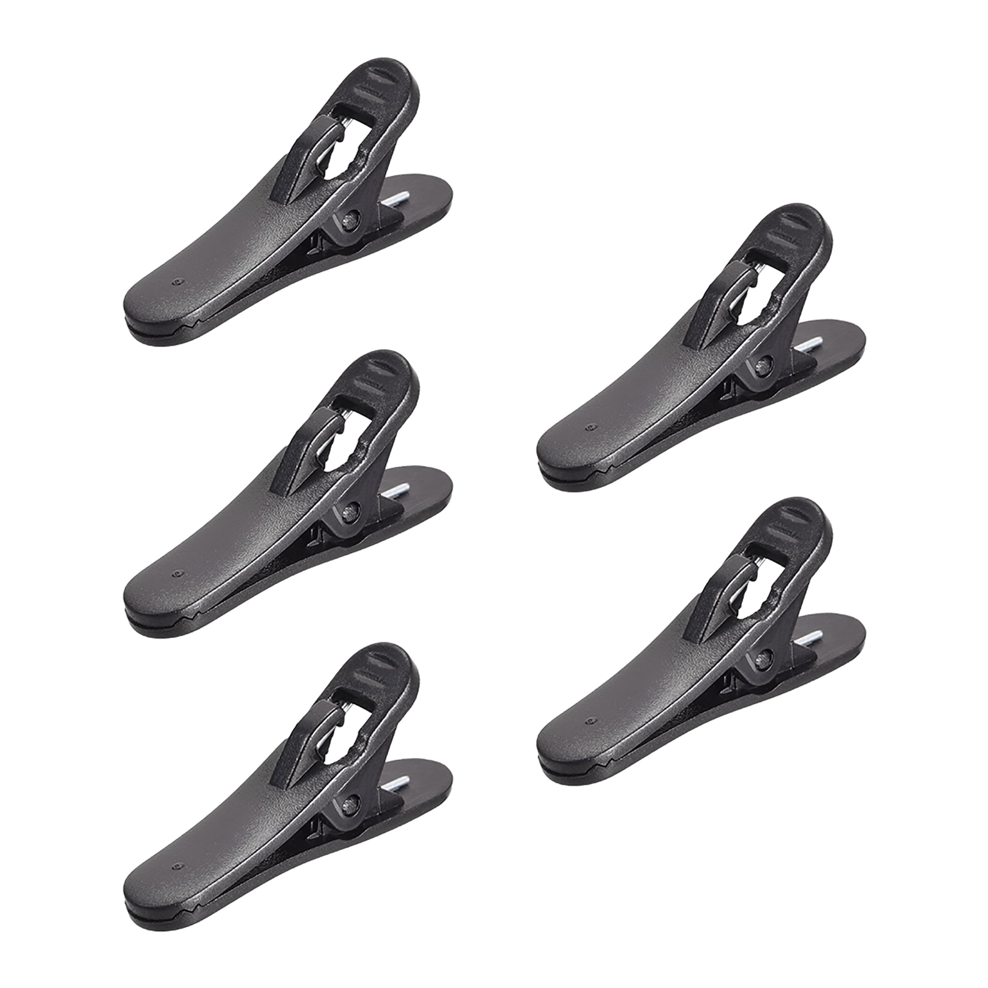 5 Pieces Earphone Clips Wire Hold Rotate Black Earphone Cable Clothing