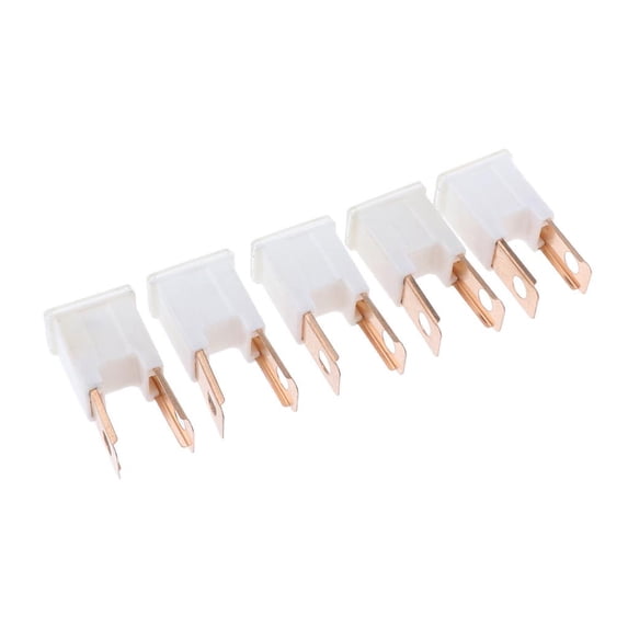 5 Pieces FLK-M 32V Male Straight Long PAL s , Brown, 120A