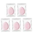 thumbnail image 1 of 5 Pieces Finger Powder Puff, Makeup Sponge Soft Powder Puff Puff Blending Sponge for Cream Concealer Makeup under Eyes Pink, 1 of 10
