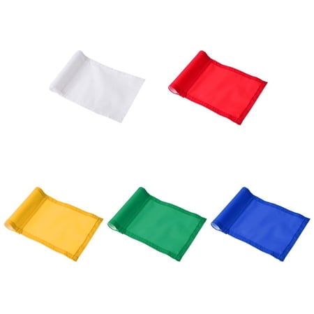 5 Pieces Golf Flags, Backyard Practice Putting Green Flags Men