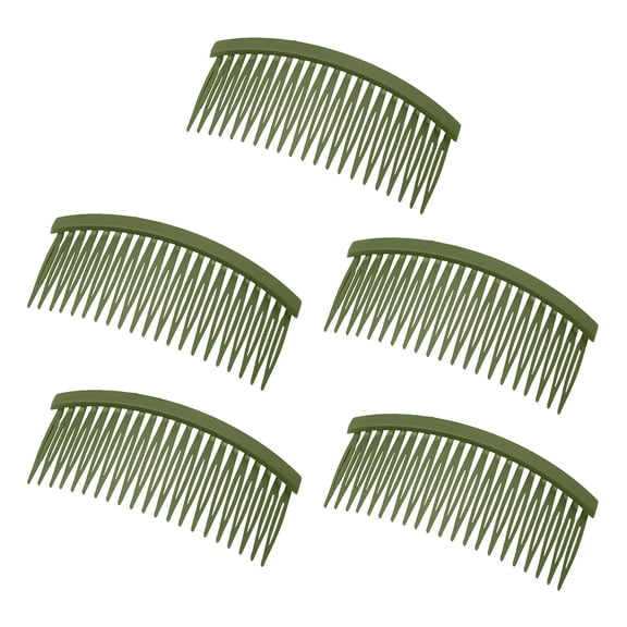 5 Pieces Hair Combs for Women Accessories Bridal Hair Comb 21 Teeth Wedding Veil Comb Decorative for Women Girls Fine Hair