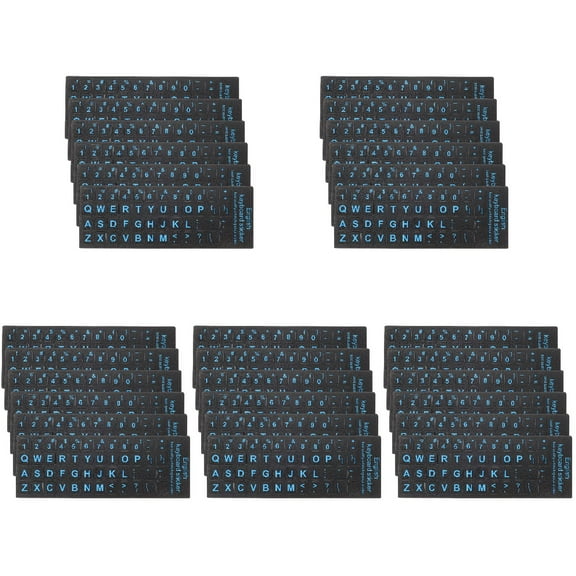 5 Pieces Keycaps Computer Keyboard Stickers Stylish Replacement