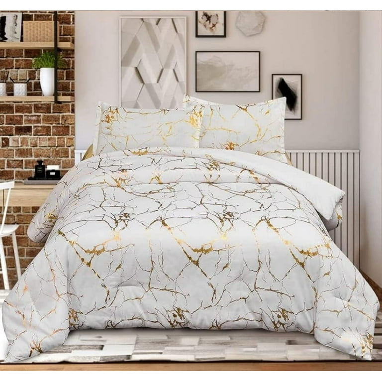 Marble cheap bed set