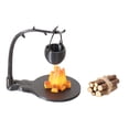 thumbnail image 1 of 5 Pieces Miniature Camping Kit Dollhouse Campfire Model Durable PLA Wood for Pretend Play Outdoor Toddler Scenes, 1 of 9