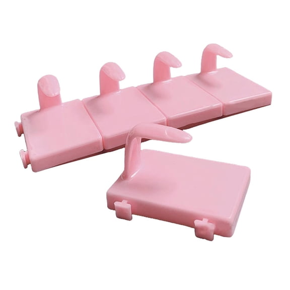 5 Pieces Nail Art Practice Finger Training For Fake Fingers Tools Decoration Black