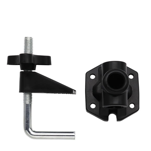 5 Pieces Non-Slip C Clamp, Desk Lamp Clip Mounting Table Base Clamp for Swing Arm Light, Swing Arm Lamp,