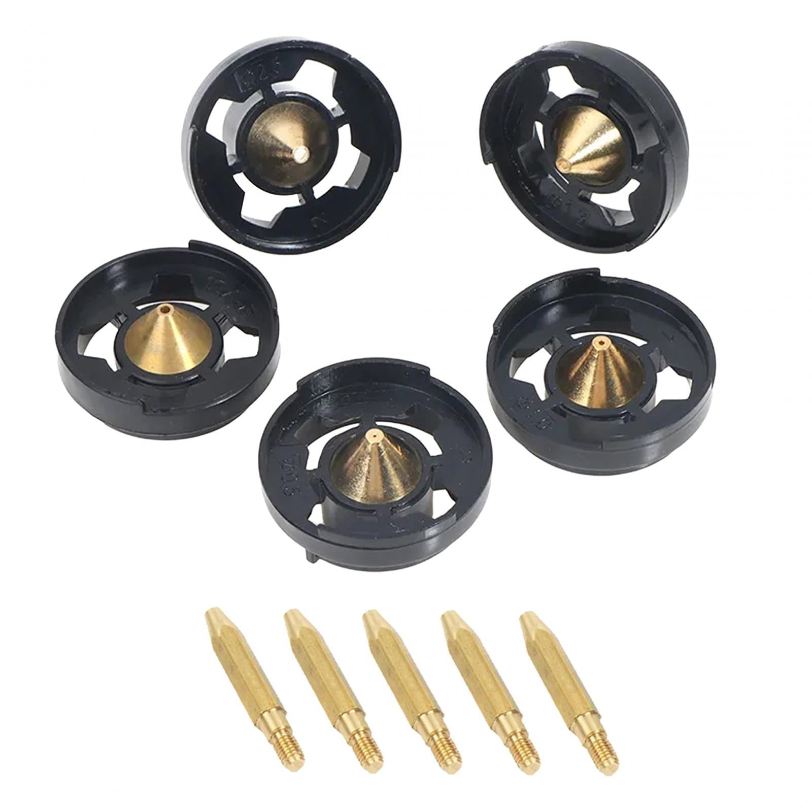 5 Pieces Paint Sprayer Nozzles Replacement Parts for Home Walls Door