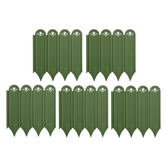 Zupieus Decorative Garden Picket Fence (5 Pack)