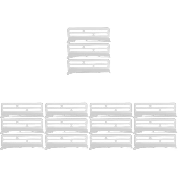 5 Pieces Refrigerator Partition Board Kitchen Fridge Dividers Liners Produce White