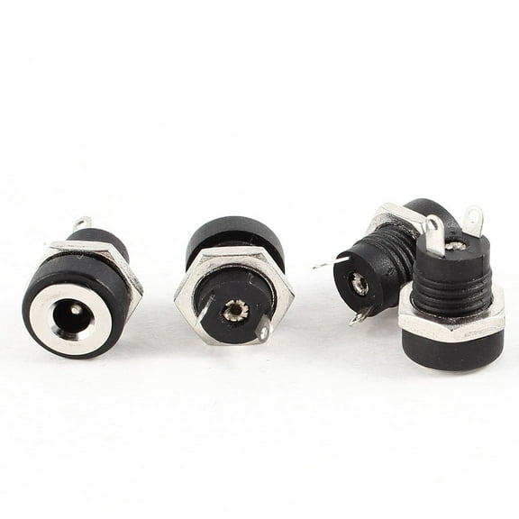 5 Pieces Replacing 1.35mm x 3.5mm Jack Socket DC Connector PCB Mount