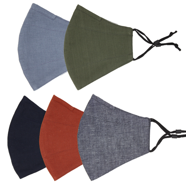 5 Pieces Reusable Face Mask Protect Washable Cover Cloth Masks Nose