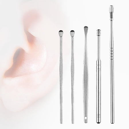 5 Pieces Safely and Gently Stainless Steel