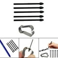 thumbnail image 1 of 5 Pieces/Set Nibs with Fixing Frame Tips for Tab S6 S7 S7 Note 10 Note 20 Parts Drawing Accessories black, 1 of 8