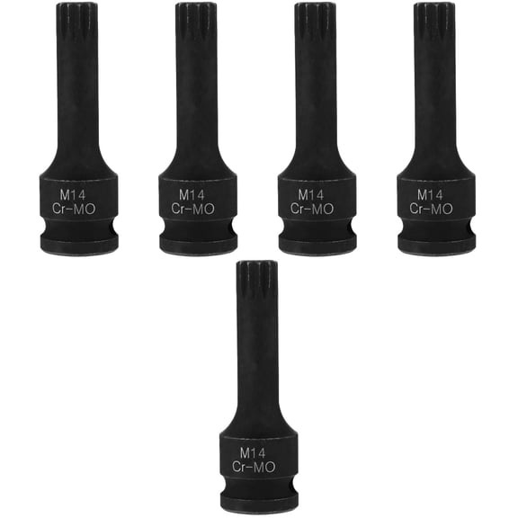 Set of 5 Socket Ratchet Handles for CNC Tools, Numerical Control Tool Accessories