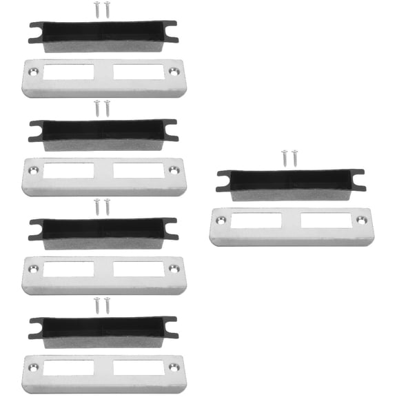 5 Pieces Strike Plate Guide Sheet Door Latch Hardware