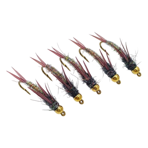 5 Pieces Swimming Lure Fishing Jig Hard Bait with Slow Sinking Action for Anglers Targeting Crappie Perch Pike