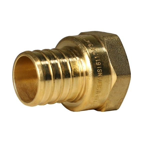 5 Pieces XFITTING 1" Pex x 3/4" Female NPT Adapter, 23-4-6=5X