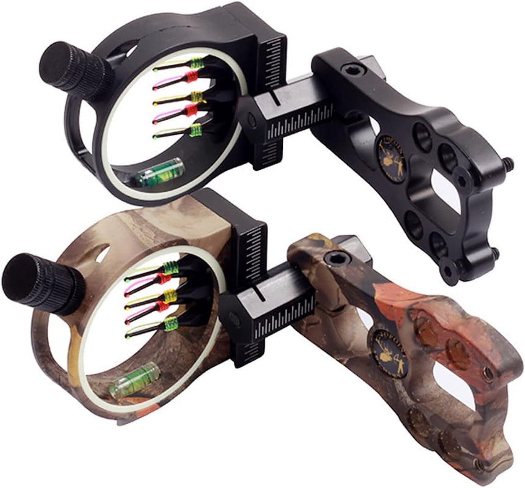 5 Pin Bow Sight 0 029 Fiber Compound Bow Sights With LED Sight Light 5 Pin Bow Sight 0 029 Fiber Compound Bow Sights With LED Sight Light