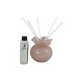 thumbnail image 1 of 5" Pink and Gold Glass Vase Aroma Diffuser, 1 of 4