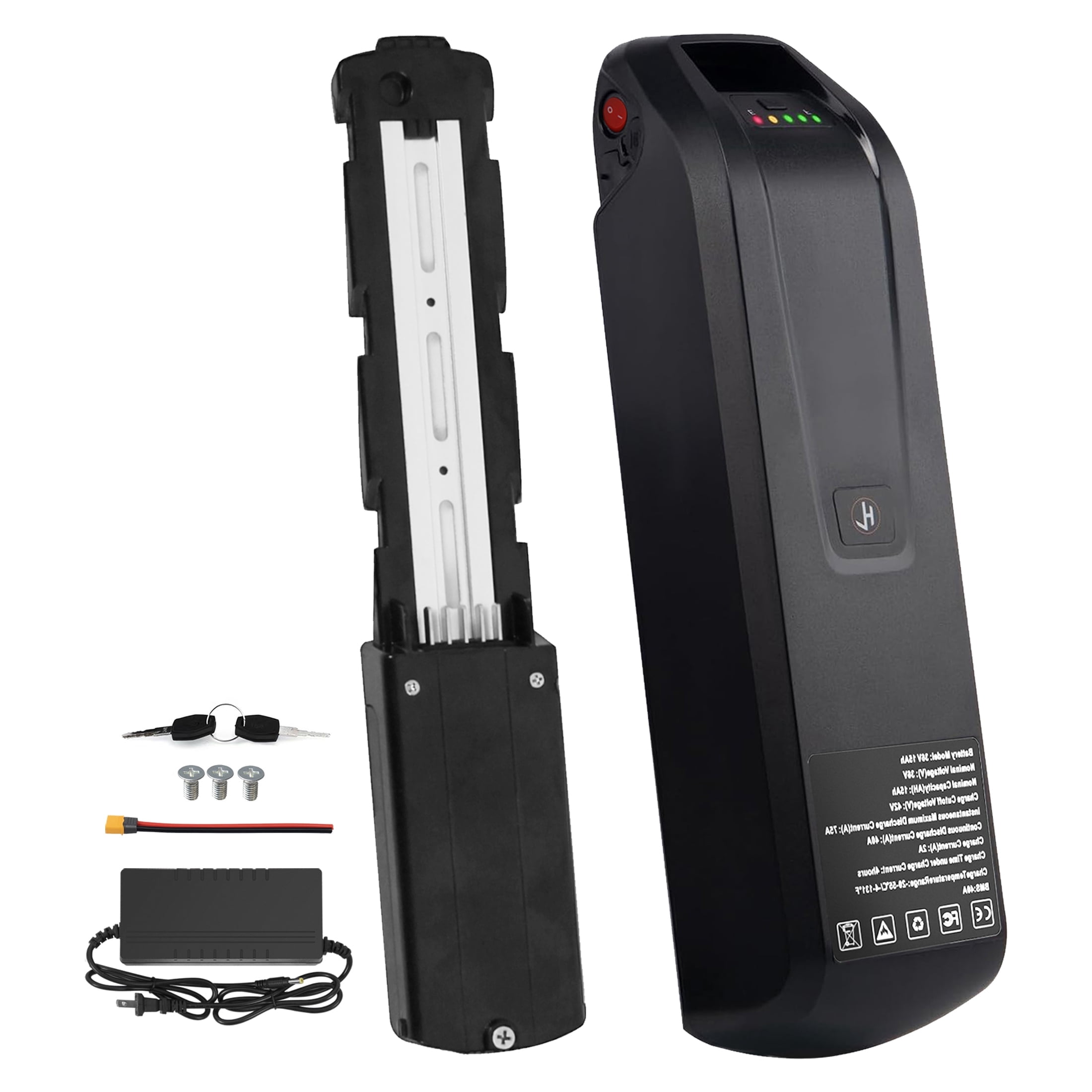 5-Pins 36v 15.6ah Ebike Battery Replacement Lithium ion Battery XT60 Plug for Electric Bike Tricycle