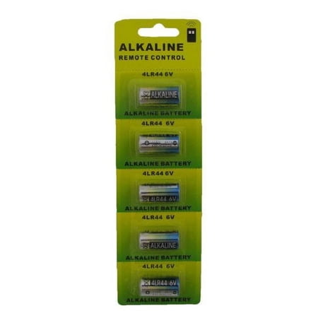 5 Pk 4LR44 / 476A / PX28A / A544 / K28A / L1325 Collar 6V