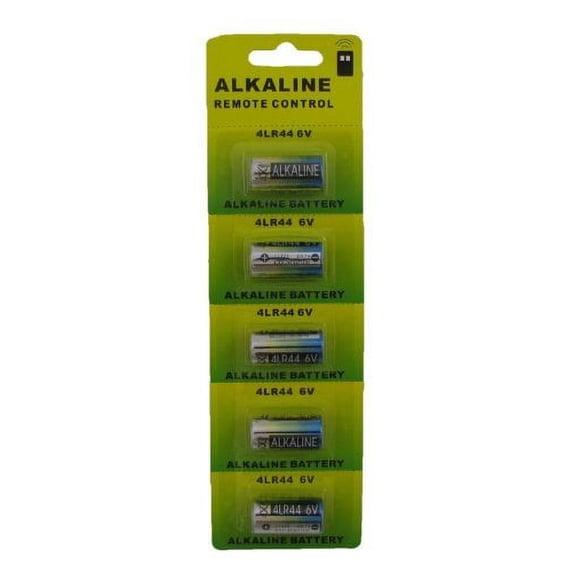 5 Pk 4LR44 / 476A / PX28A / A544 / K28A / L1325 Collar 6V
