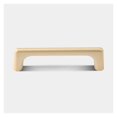 5 Placer Gold Long Handles, Simple Handles, Twohole Drawer