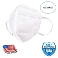 thumbnail image 1 of 5-Ply Disposable Face Mask, Individually Wrapped - White (60 Pack) - WeCare, 1 of 4