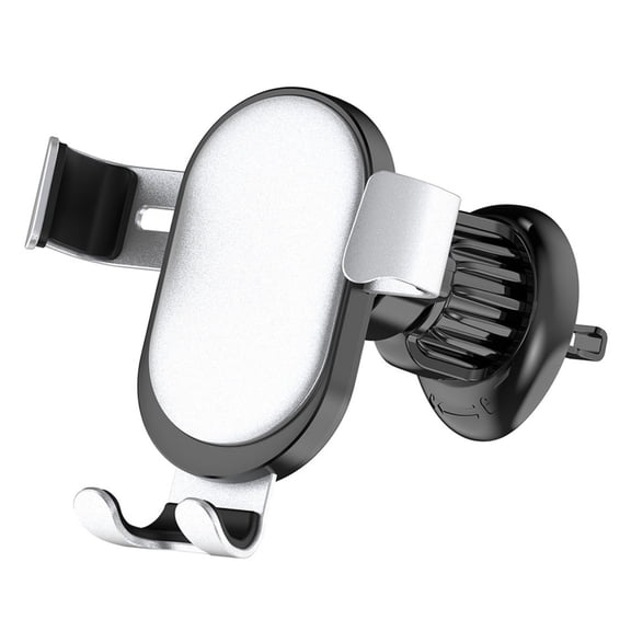 5 Point Support Quiet Phone Holder for Car with Anti Slip Silicone Base and 360 Degree Rotating Compatible 5.5-7.2Inch