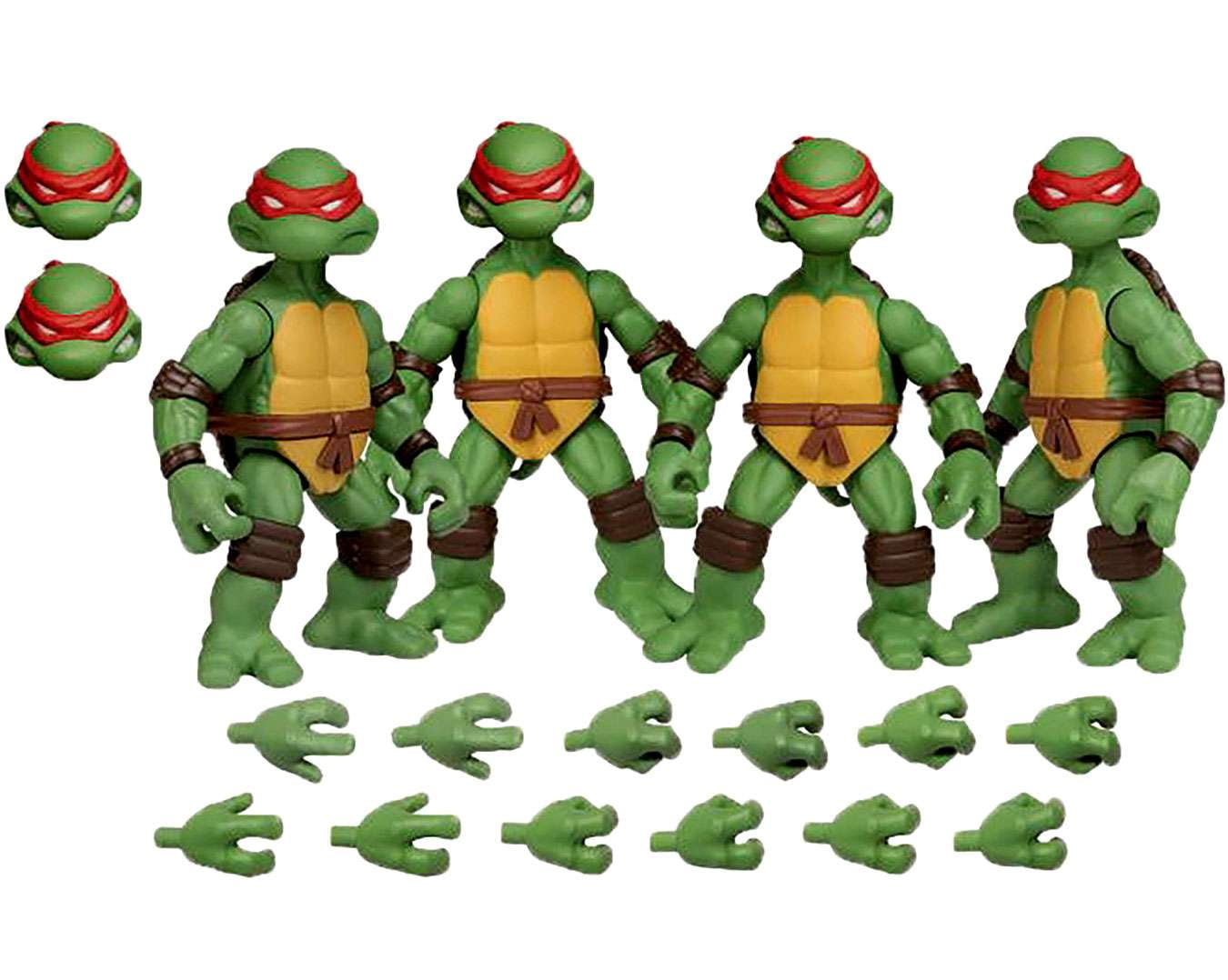 5 Points Teenage Mutant Ninja Turtles 4 Figure Deluxe Set 2024