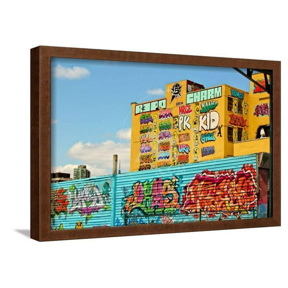 5 Pointz Long Island City New York, Scenic Framed Art Print Wall Art Sold by Art.Com