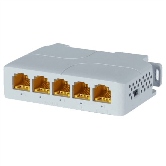 5 Port 1000Mbps POE Extender Network Switch Repeater Support IEEE802.3af/At/Bt 100m fo y20160