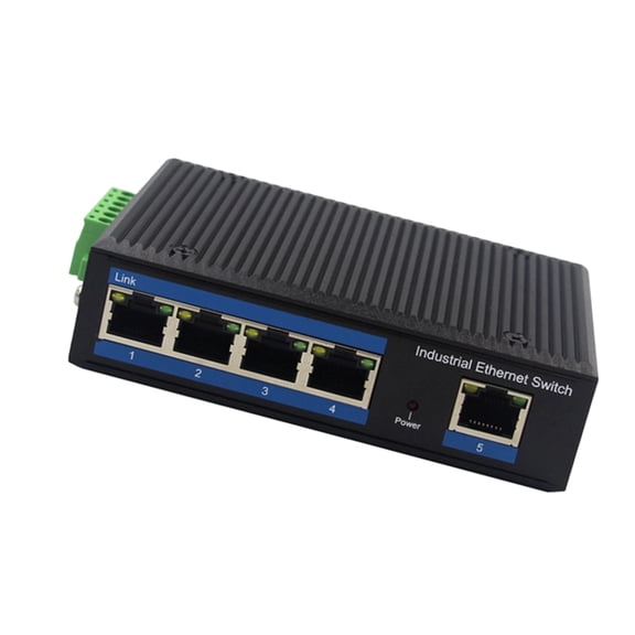5 Port Ethernet Splitter With Metal Housing And Durability Construction For Reliabled Data Transfer