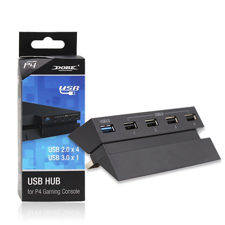 5 Port HUB USB 3.0 High Speed Charger Controller Splitter Expansion for PS4