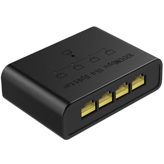 5 Port Hot Swappable Ethernet Center Continuous Connection Game PCs And Address Cameras Thin Build