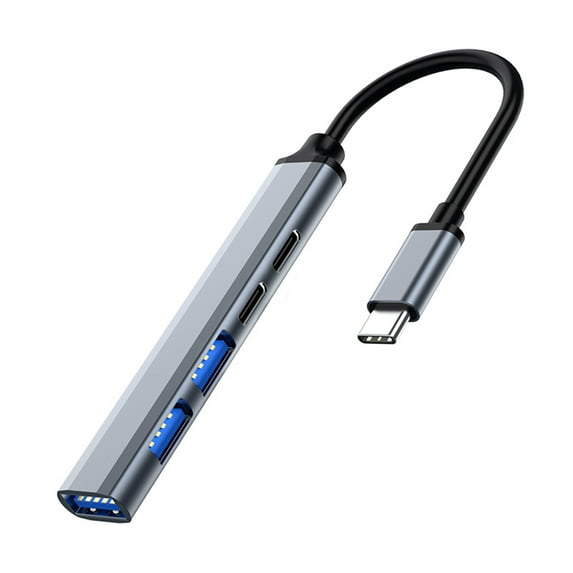 5-Port Type C Hub USB 2.0 PD Splitter Computer Notebook Accessories for Mobile Phone Extender Gadget Adapter