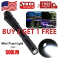 thumbnail image 1 of 5" Portable Tactical Flashlight Mini Super Bright Penlight Small Led Torch Light, 1 of 6