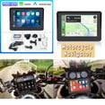 thumbnail image 1 of 5" Portable Wireless Carplay Android auto Touch Screen Car Stereo HIcar Motorbike GPS Navigator Waterproof And Convenient For All Model Motorcycles, 1 of 17