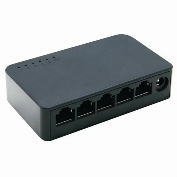 5 Ports Gigabit Switch 1000Mbps Fast Ethernet Switcher WAN LAN Port Ethernet Hub Switch for Monitor IP Camera US Plug