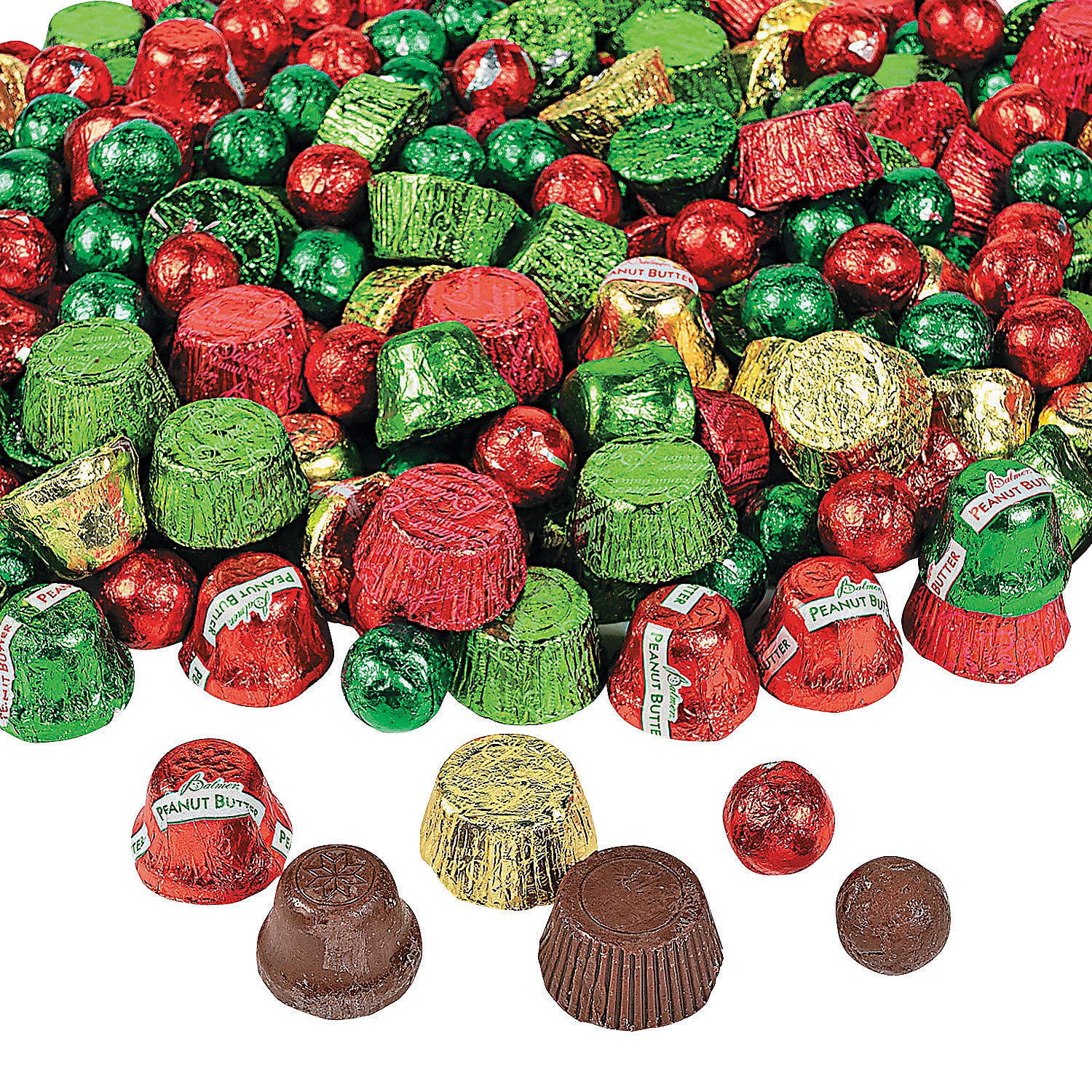 5 Pound Holiday Bulk Chocolate for Christmas (individually wrapped)
