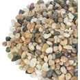 thumbnail image 1 of 5 Pounds Pebbles for Plants, 3/8 to 1/2 Inch Decorative Rocks for Vase, Succulents, Highly Polished, Mixed Color, 1 of 7