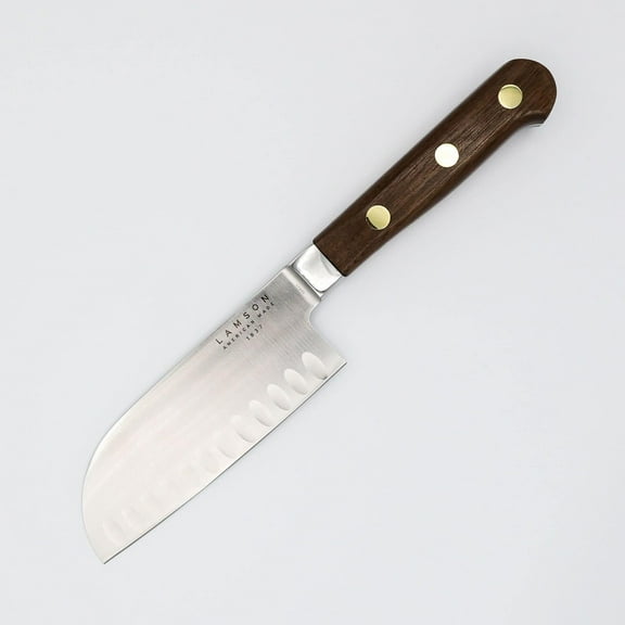 5″ Premier Forged Santoku Knife with Kullenschliff (Granton) Edge