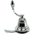 thumbnail image 1 of 5" Premium Nautical Aluminum Bell with Nickel Plating | Pirate's Ship Bell | Wall Decor | Nagina International, 1 of 4