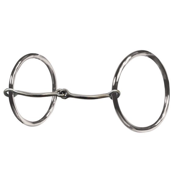 5" Professional Choice Horse Bit Brittany Pozzi O Ring Smooth Snaffle