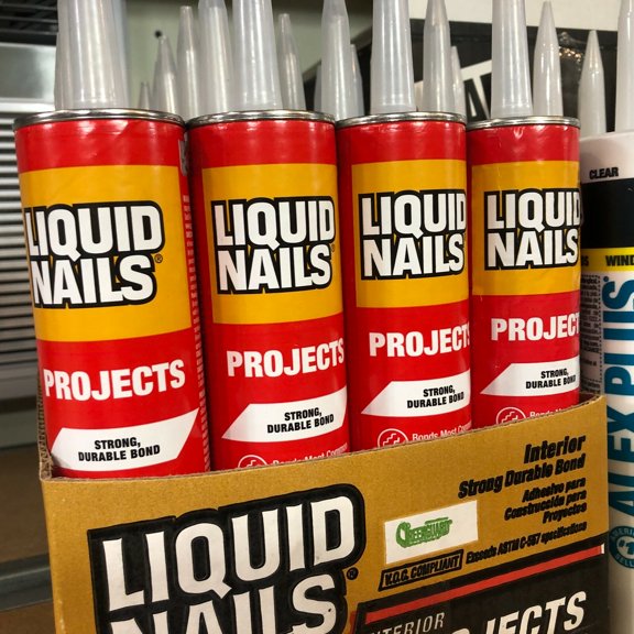 5 QTY Liquid Nails 55362 Interior Projects Construction Adhesive 022078553622