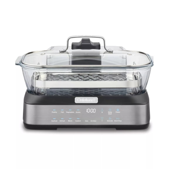 5-Quart Cook Fresh Digital Glass Steamer