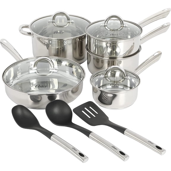 5-Quart Stainless Steel Pasta Pot Set with Steamer Basket and Lid – Durable Kitchen Cookware for Boiling and Steaming