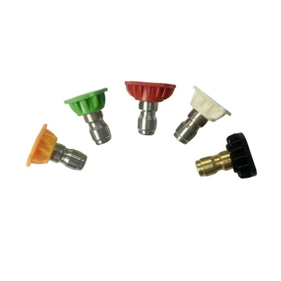 5 Quick Connect Spray Nozzles Tips for Westinghouse WPX 3600PSI 2.7 GPM for Generac Speedwash 3200PSI 2.7GPM Pressure Washer for Predator 3100PSI 3200PSI 2.8GPM Pressure Washer