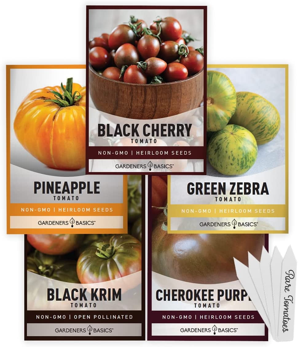 5 Rare Tomato Seeds For Planting Variety Pack Heirloom Tomato Seeds