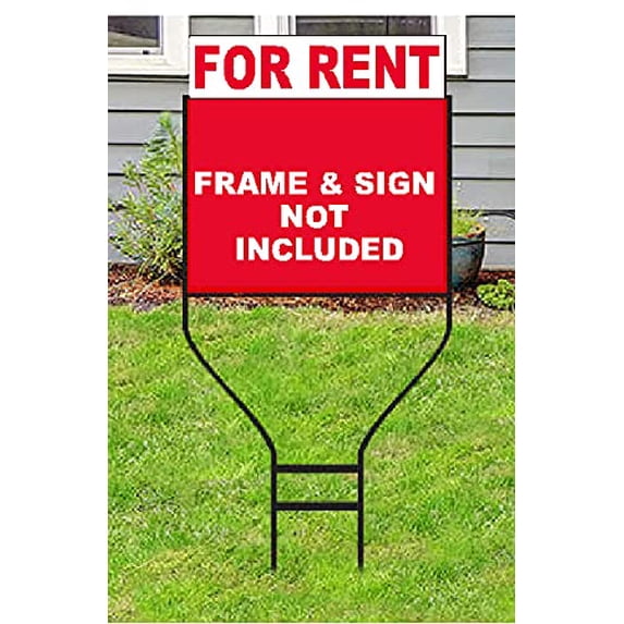 5 Real Estate Sign Riders, 5 Pack Premium Metal Sign Rider 24